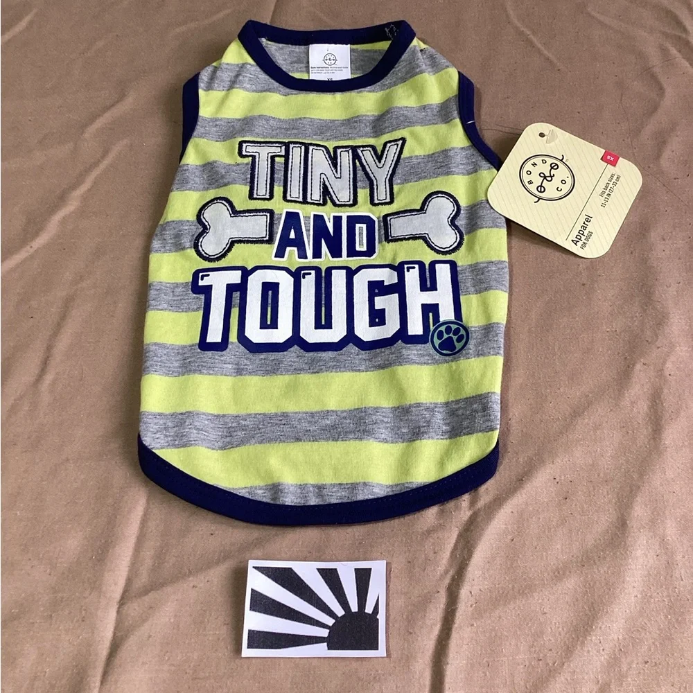Bond & Co Tiny and Tough Dog Tank Top XS